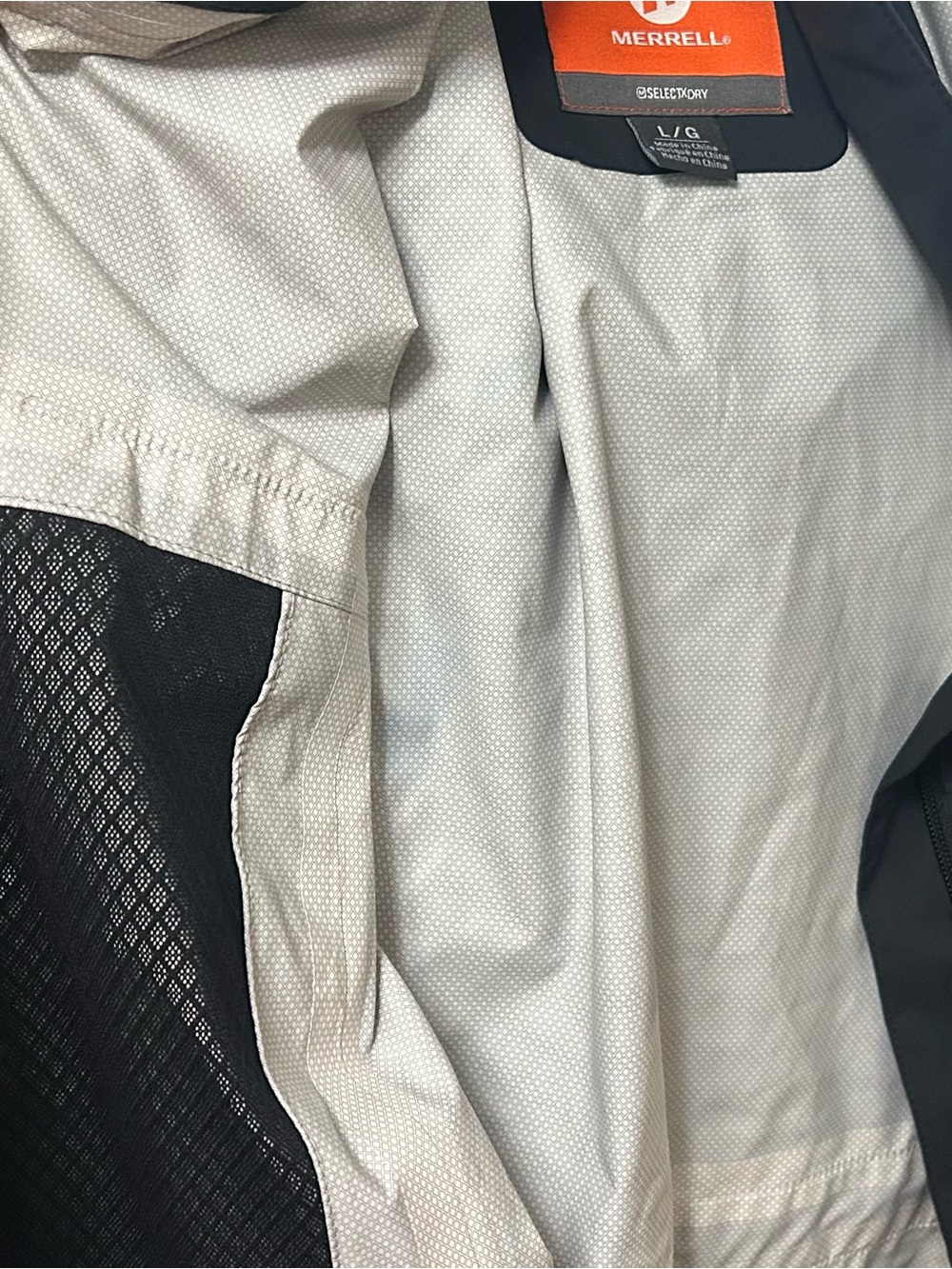 Merrell Black Hooded Utility Jacket - Picture 4 of 5